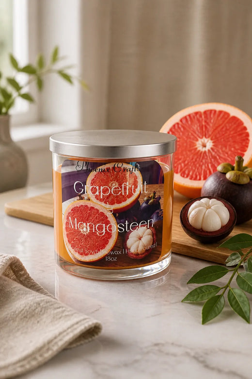 Luxury candle, review notes, and research materials representing trend and ranking analysis.
