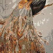 Golden Plumage Peacock Diamond Painting, a shimmering artwork with radiant colors and intricate resin details.
