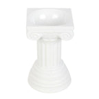 Greek column oil burner designed for elegance and timeless ambiance with wax melts or fragrance oils.