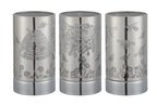 Touch lamp-Fragrance Wax Melts Warmer featuring beautiful silver honeybee design decor by Peterson Housewares & Artwares.