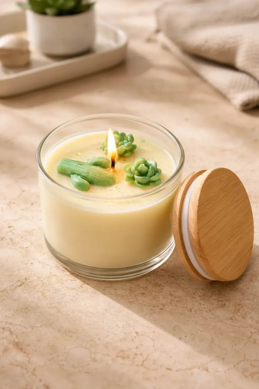 Bamboo Coconut Candle