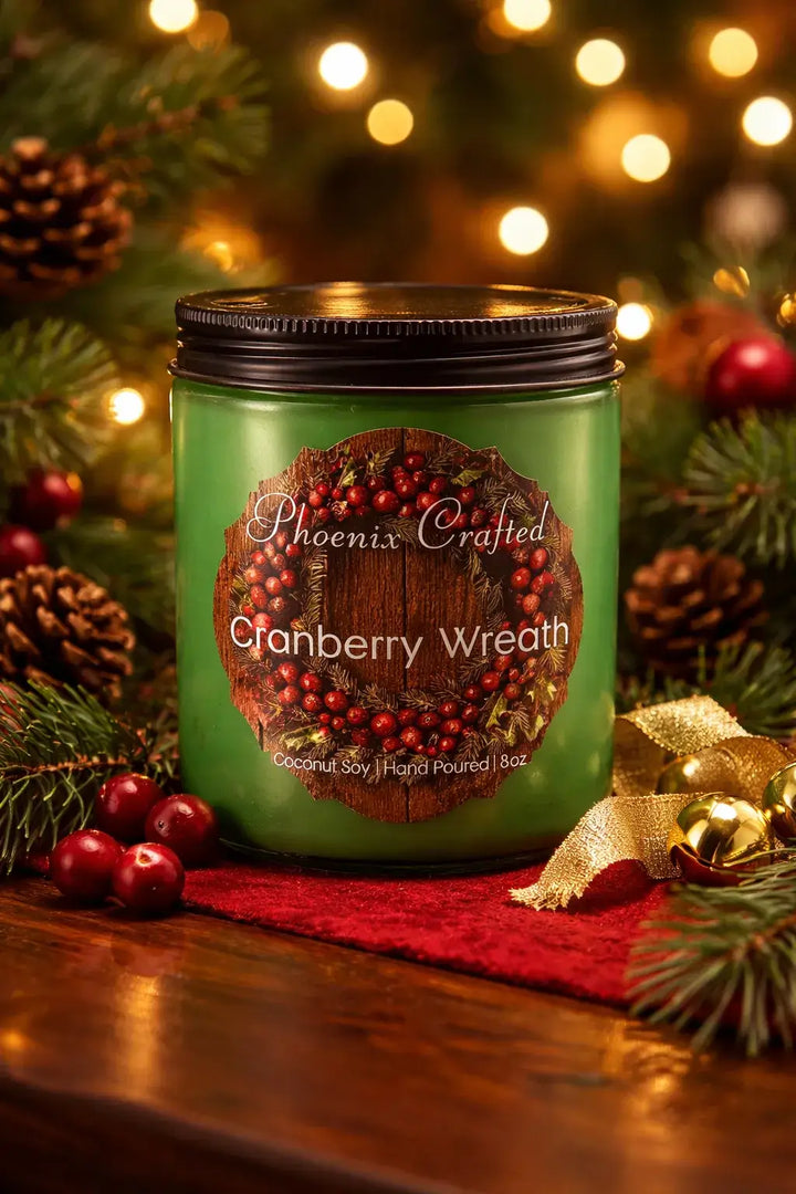 Cranberry Wreath