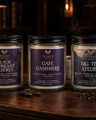 Build Your Own 3-Candle Discovery Set with three Phoenix Crafted candles arranged together.