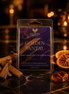 Golden Santal wax melts in Phoenix Crafted packaging with warm sandalwood and amber styling.