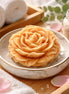 Lily & Ivy Veil Decorative product displayed as a hand-sculpted rose-shaped artisan item.