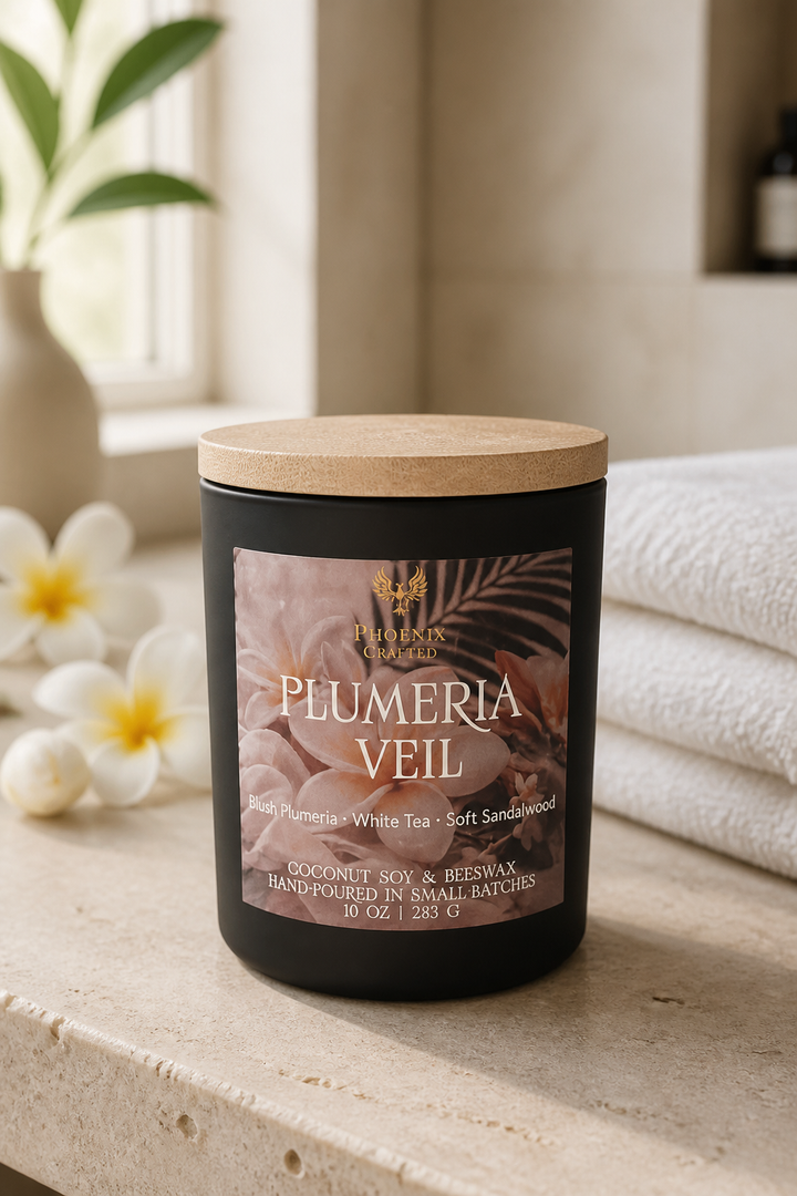 Plumeria Veil