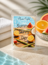 Summer Skinny Dip Wax Melts clamshell packaging with tropical fruits and refreshing colors, perfect summer wax melts.