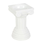 Greek column oil burner designed to resemble a classic Greek column for elegant fragrance use.